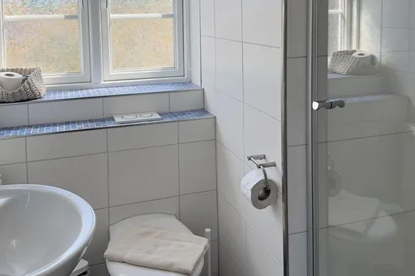 Badezimmer Haus Frisia Ferienwohnung Frisia 4