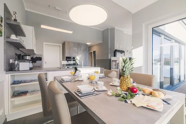 Küche / Küchenzeile  Ferienwohnung Boddentraum