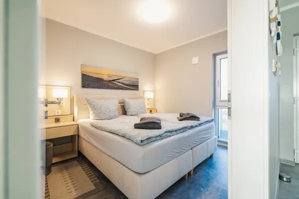 Schlafzimmer  Ferienwohnung Boddentraum