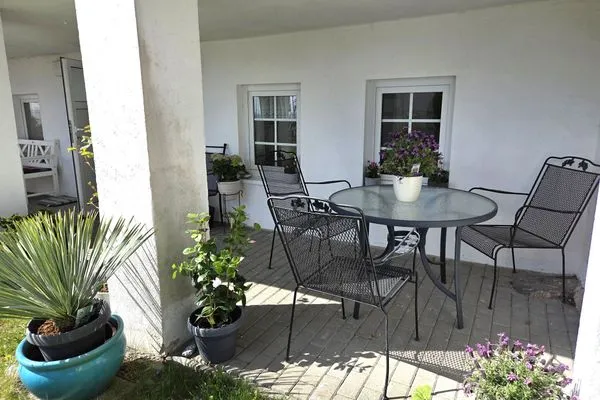 Garten  Villa Johanna, App.1 - Bädervilla mit herrlichem Meerblick