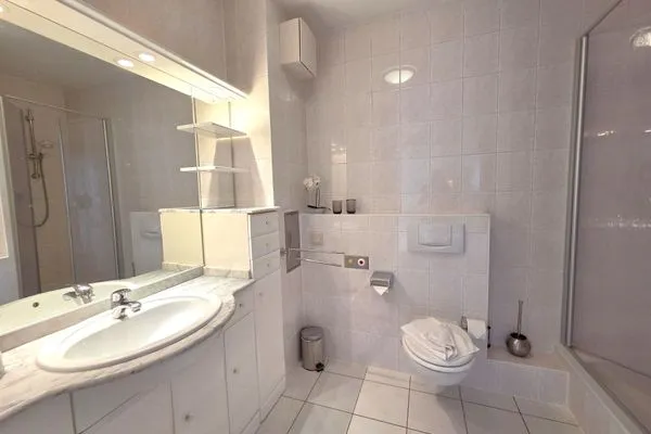 Badezimmer  Villa Johanna, App.2 - Bädervilla mit herrlichem Meerblick
