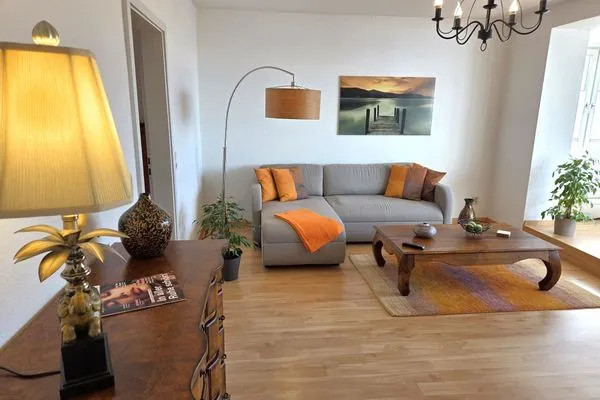 Wohnzimmer  Villa Johanna, App.2 - Bädervilla mit herrlichem Meerblick
