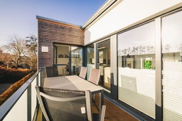 Balkon  Ferienwohnung Boddentraum