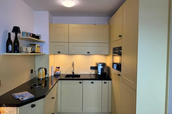 Küche / Küchenzeile Ferienwohnung im Haus Nordland App.102