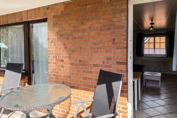 Terrasse Haus Frisia Bungalow Frisia 2