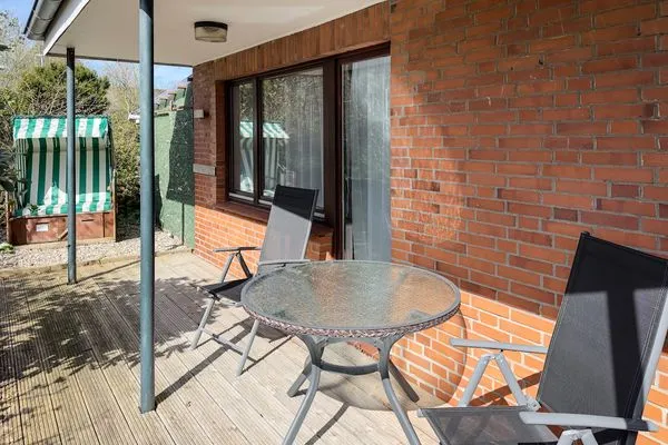 Terrasse Haus Frisia Bungalow Frisia 2