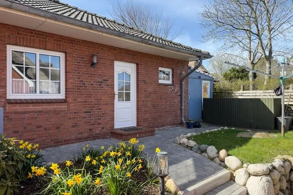 Fassade / Eingang Haus Frisia Bungalow Frisia 2