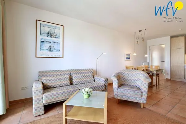 Wohnzimmer Kaiserhof Ferienwohnung 105