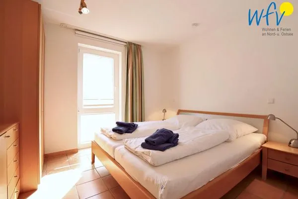 Schlafzimmer Kaiserhof Ferienwohnung 105