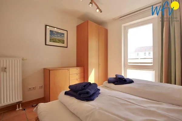 Schlafzimmer Kaiserhof Ferienwohnung 105