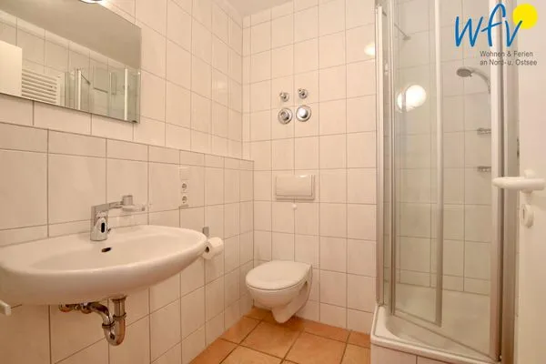 Badezimmer Kaiserhof Ferienwohnung 105