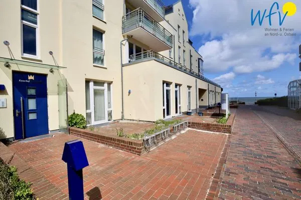 Fassade / Eingang Kaiserhof Ferienwohnung 105