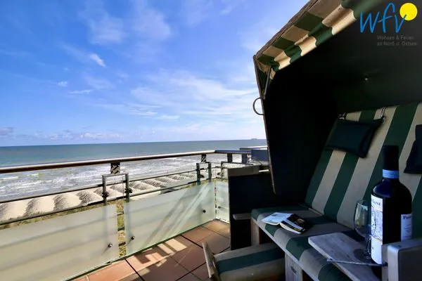 Strandkorb mit Meerblick Kaiserhof Ferienwohnung 310