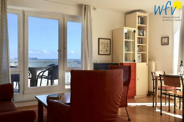 Wohnzimmer Kaiserhof Ferienwohnung 314