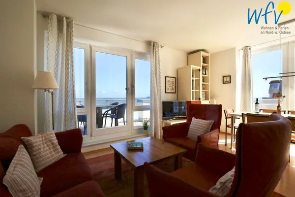 Wohnzimmer Kaiserhof Ferienwohnung 314