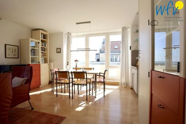 Wohnzimmer Kaiserhof Ferienwohnung 314