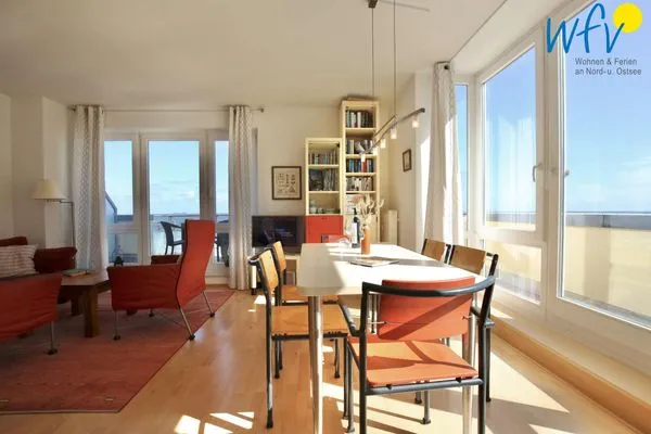 Essbereich Kaiserhof Ferienwohnung 314