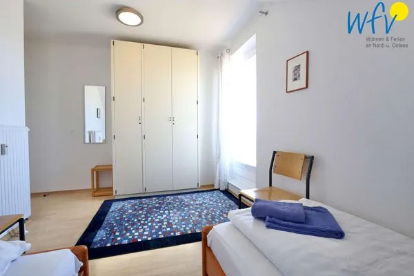 Schlafzimmer Kaiserhof Ferienwohnung 314