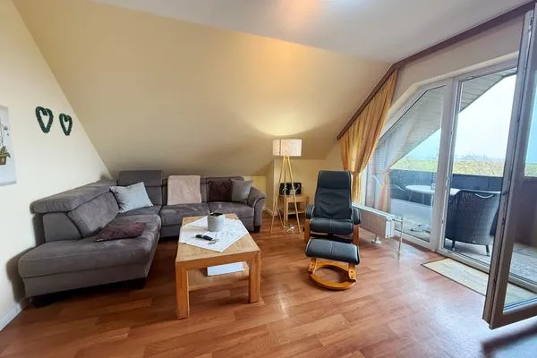 Wohnzimmer Haus Övern Diek Wohnung 4