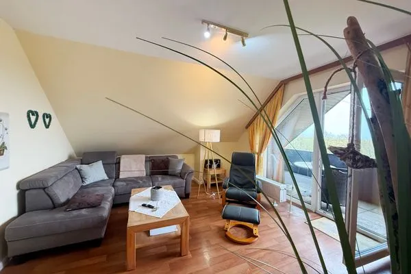 Wohnzimmer Haus Övern Diek Wohnung 4