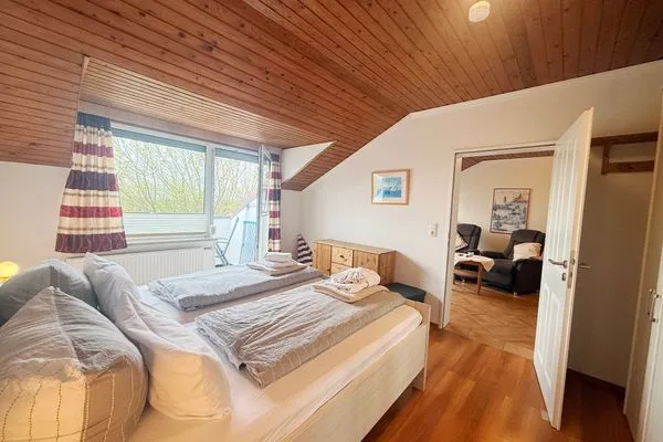 Schlafzimmer Haus am Kurpark Wohnung 24