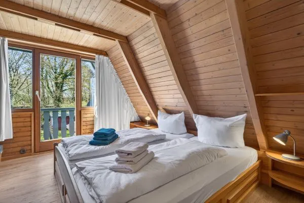 Schlafzimmer  Ferienhaus Fritzis Traum vom Meer