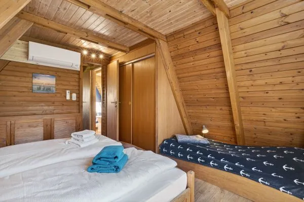 Schlafzimmer  Ferienhaus Fritzis Traum vom Meer