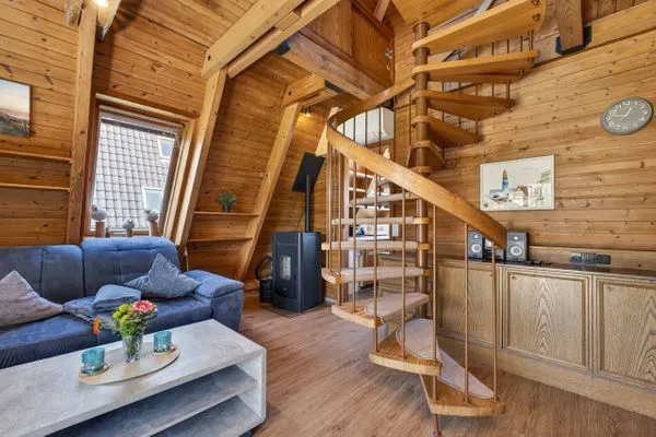 Wohnzimmer  Ferienhaus Fritzis Traum vom Meer