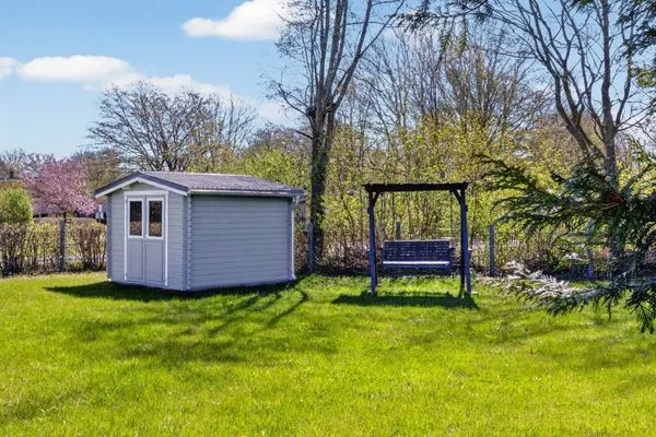 Garten  Ferienhaus Fritzis Traum vom Meer