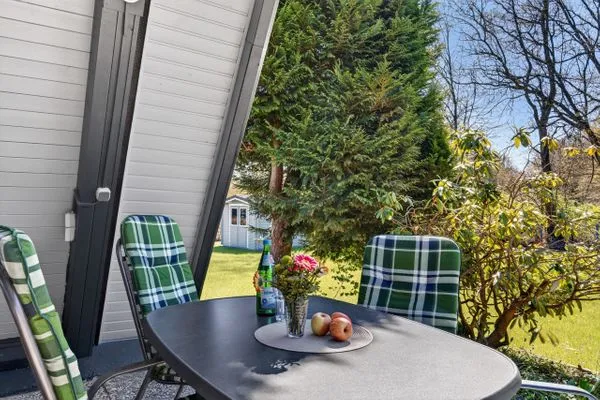 Terrasse  Ferienhaus Fritzis Traum vom Meer