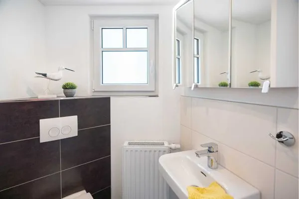 Badezimmer  Ferienhaus Malebisa
