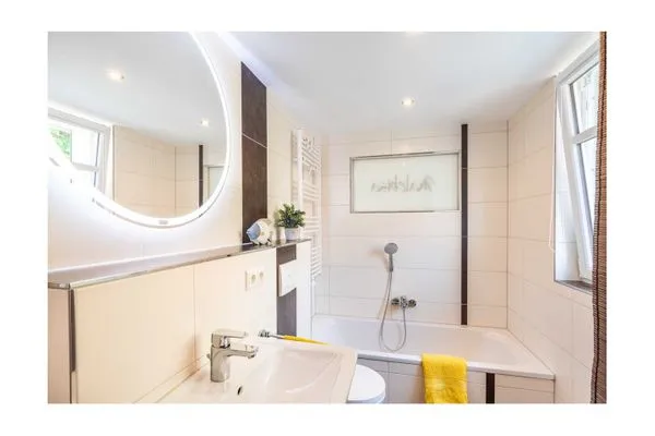 Badezimmer  Ferienhaus Malebisa