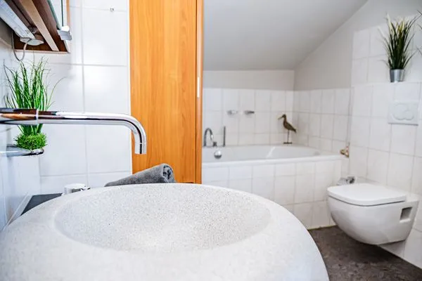 Badezimmer  Haus Sansibar