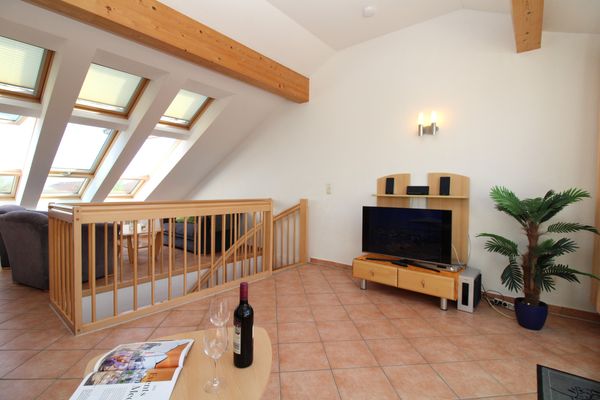  Appartementanlage Dünengarten Fewo 47 - 26 Kühlungsborn-Ost - Wohnzimmer