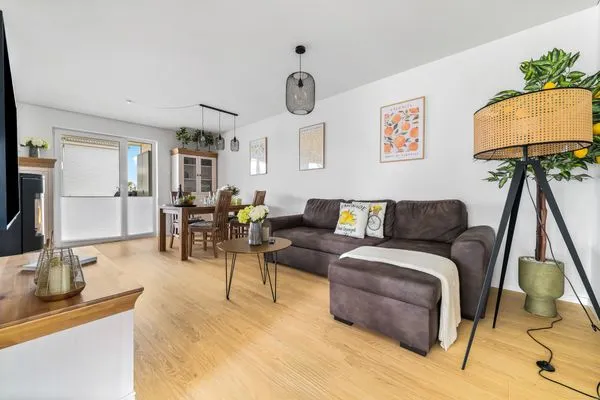 Wohnzimmer  Ferienwohnung Zitroneninsel