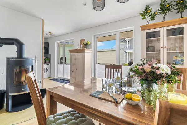 Wohnzimmer  Ferienwohnung Zitroneninsel