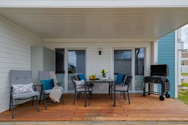 Terrasse  Ferienwohnung Zitroneninsel