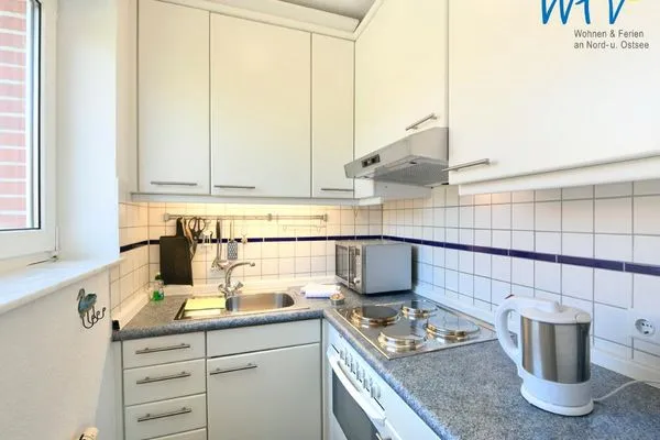 Küche / Küchenzeile Haus Nordstern Ferienwohnung Kap Arkona