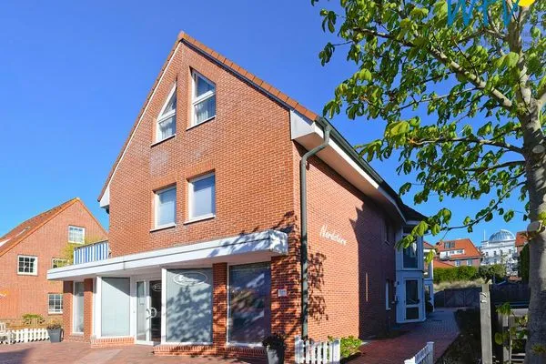 Hauptansicht Haus Nordstern Ferienwohnung Hummerhütte