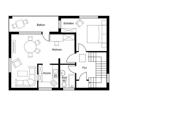 Grundriss  Chesa Flurina 2