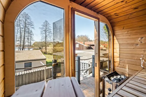 Ferienhaus Waterkieker am Jabelschen See - Sauna  Waterkieker