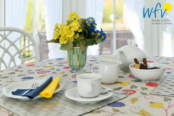 Dekoratives Detail Haus vorm Riff Ferienwohnung Memmertfeuer