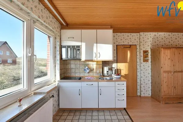 Küche / Küchenzeile Haus am Ginsterpad Ferienwohnung Heckenrose