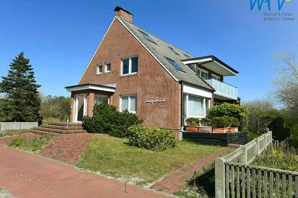 Hauptansicht Haus am Ginsterpad Ferienwohnung Heckenrose