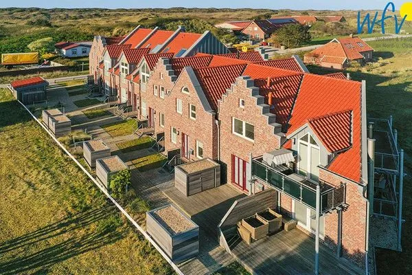 Hauptansicht Haus Kiek in't Watt Ferienwohnung Deichrausch