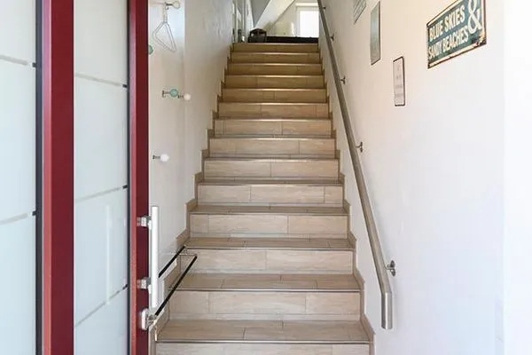 Fassade / Eingang Haus Kiek in't Watt Ferienwohnung Quartier 7° Ost