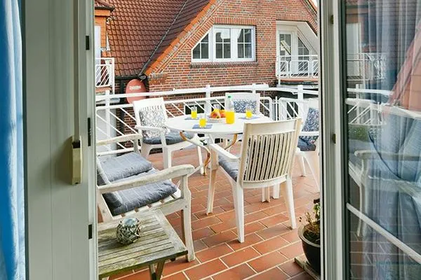 Balkon Fasanenhof Ferienwohnung Lina