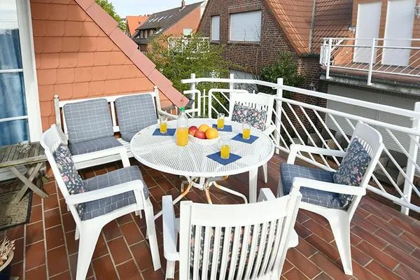 Balkon Fasanenhof Ferienwohnung Lina