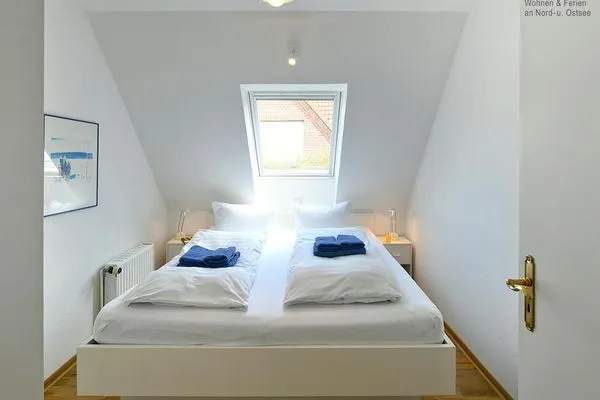 Schlafzimmer Fasanenhof Ferienwohnung Lina