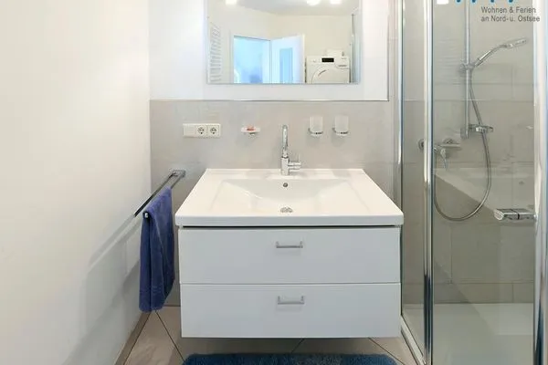 Badezimmer Fasanenhof Ferienwohnung Lina